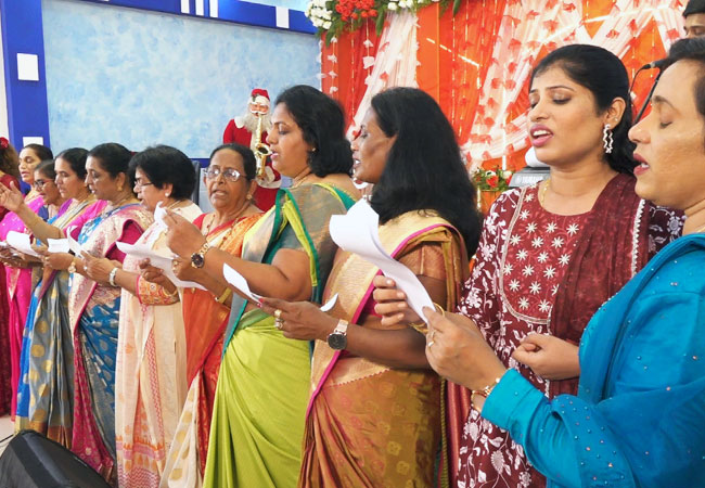 Grace Ministry Celebrates Christmas 2022 with grandeur at Prayer Centre in Valachil, Mangalore on Dec 16, Friday 2020. People from different parts of Karnataka joined the Christmas prayer service in thanking Lord Jesus Christ.